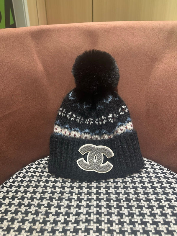 CC 26FW Print Knit Beanie Wool 551922