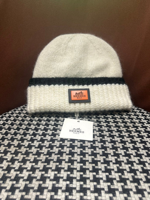 HM 26FW Soft Knit Beanie Hat Stretch Wool Blend 558996
