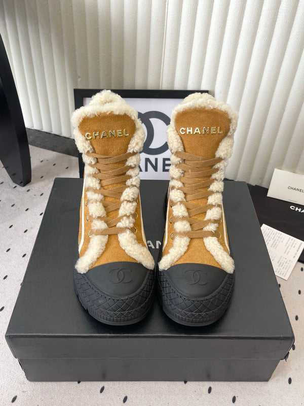 CC FW26 High-Top Sneakers Shearling 190035