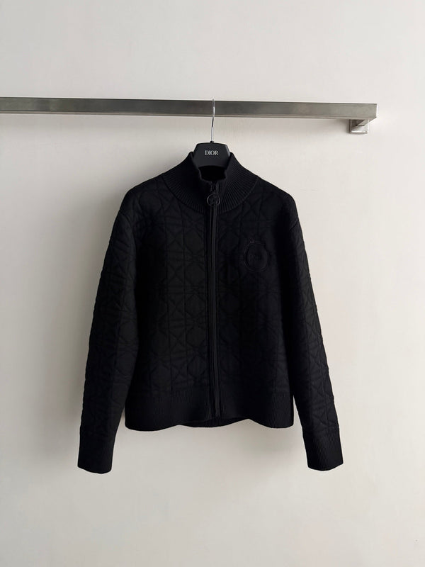 CD 26s Cardigan Cannage Knit Wool 447255