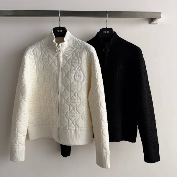 CD 26s Cardigan Cannage Knit Wool 447255