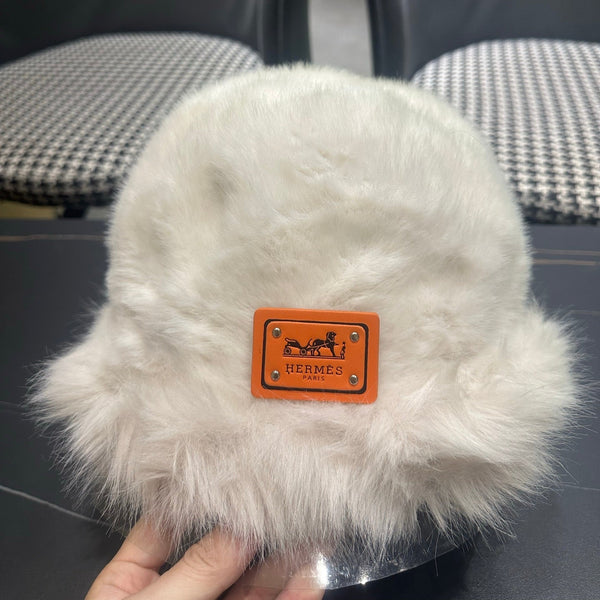 HM 26FW Fisherman Hat Fox Fur Trim 558951