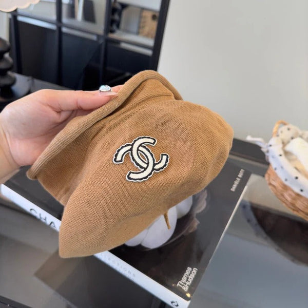 CC Beret Brown Cotton 262180