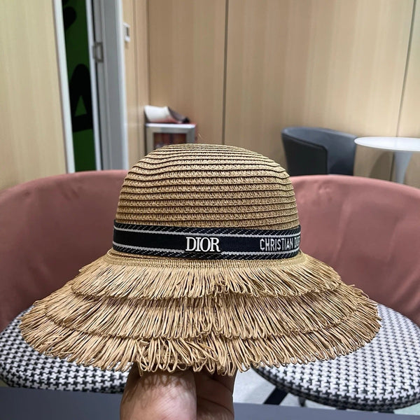 Chapeau de paille Dior D-Bobby 219043