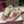 GG 26ss Screener Sneaker Beige Purple Green Fabric Calfskin 697904