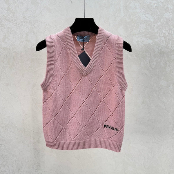 GILET EN MAILLE PRADA 25S 575