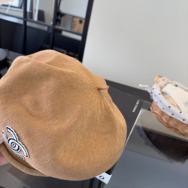 CC Beret Brown Cotton 262180