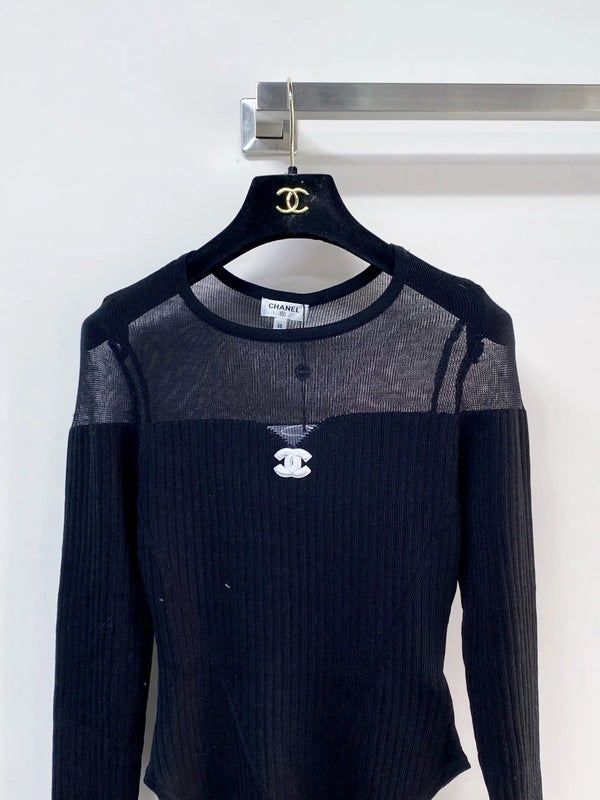 Chanel 2026 Haut Manches Longues Laine 166733