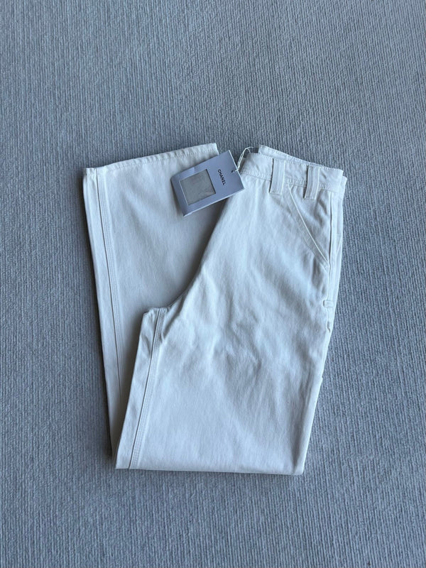 Chanel 2026 Jean Coton Bleu et Blanc 360032