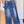 Chanel 2026 Jean Peinturé Effet Éclaboussures Coton Bleu 148270