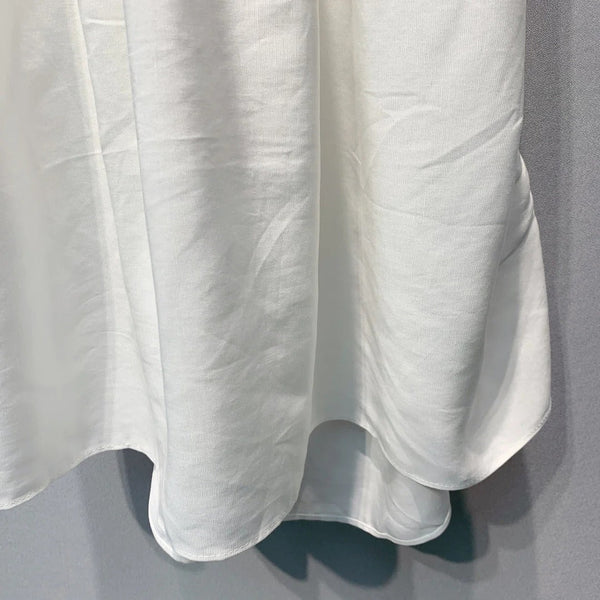 Miu 2026 Slip Dress White Cotton 400365