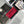 Chanel 2026 Vanity Bag 19.5cm Red mix Black Suede Leather
