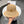Chapeau de paille nœud ajouré Chanel