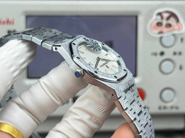 Audemars Piguet Royal 33mm White Dial White Gold Case