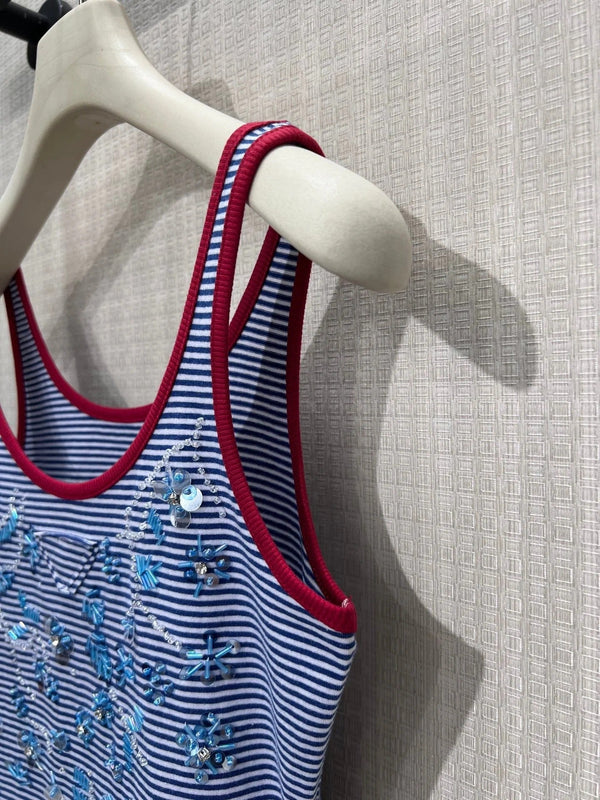 Pra 2026 Tank Top Blue Red Cotton 399200