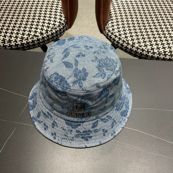 Chapeau Bob Fendi Logo Brodé 221107
