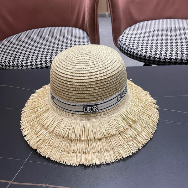 Chapeau de paille Dior D-Bobby 219043