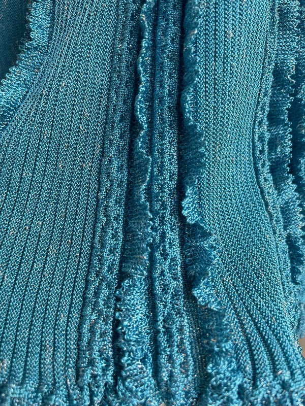 Chanel 2026 Cardigan Logo Button Blue Wool