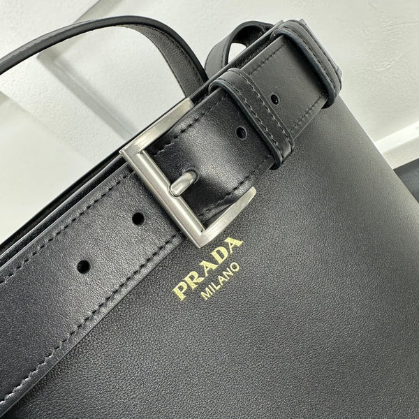 Prad 2026 Medium Bucket Bag 29cm Calfskin