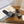 CD 26s Embroidered Sandals Navy Blue Canvas Leather 685606