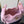 CC 2026 Hobo Bag 30cm Pink Fur Leather