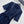 CD 2026 Wave Embroidery Belt Dress Navy Cotton 627174