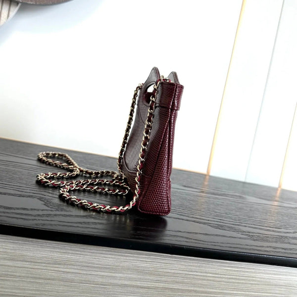 CC 2026 Lizard-Embossed Nano Bag 20.5cm Calfskin