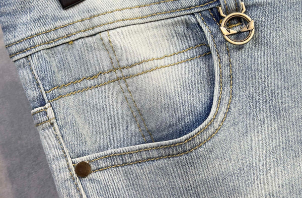 FF 2026 Men's Jeans Light Blue Denim 737200