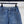 Chanel 2026 Jean Taille Haute Bleu Coton Imprimé Croco 363373