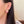 CC Vintage Gold Pink Earrings
