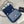 CC 2026 Quilted Mini Flap Bag 17cm Blue Denim