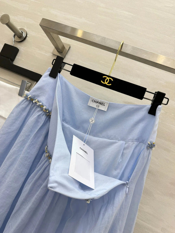 CC 2026 Midi Skirt Cotton-Linen 398795