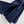 CD 2026 Wave Embroidery Belt Dress Navy Cotton 627174