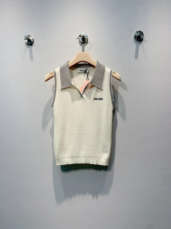 Miu 2026 Knit Vest Wool 400348