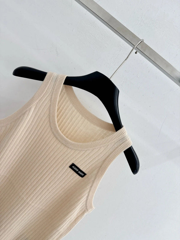 Miu 2026 Knit Vest Wool 647897