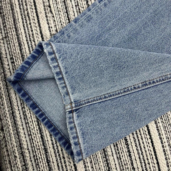 Pra 2026 Wide-Leg Pants Jean Light Blue Cotton 650356