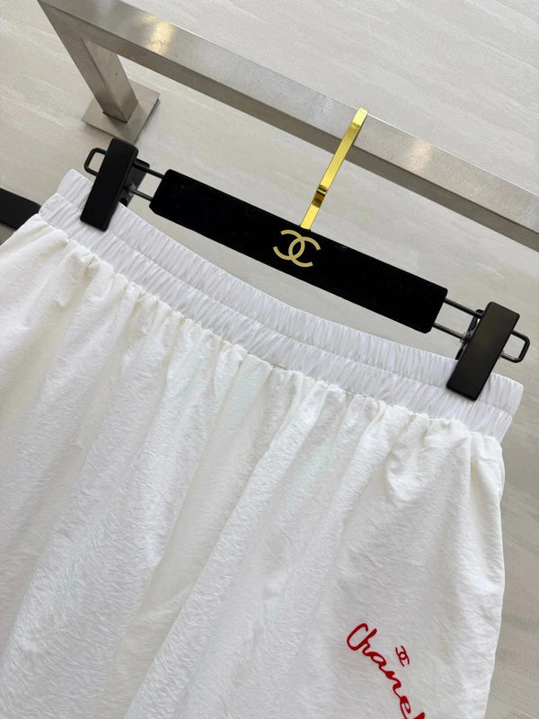 CC  2026 Wide-Leg Pants White Cotton 402322