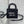 CD 2026 Lady Art Mini Bag 12cm Black Cotton Leather 352144