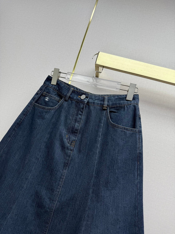 CC 2026 Denim Skirt Blue Cotton 771511