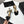 CC 2026 Bow Pearl Sandal Black Sheepskin