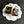 CC Vintage Double C Bag Black Gold Earrings