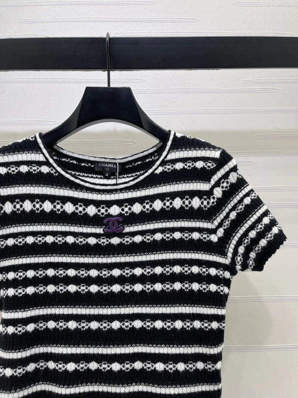 CC 2026 Crochet Knit Short Sleeve Cotton Polyamide 380684