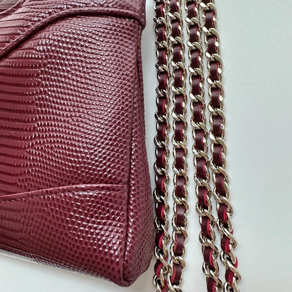 CC 2026 Lizard-Embossed Nano Bag 20.5cm Calfskin