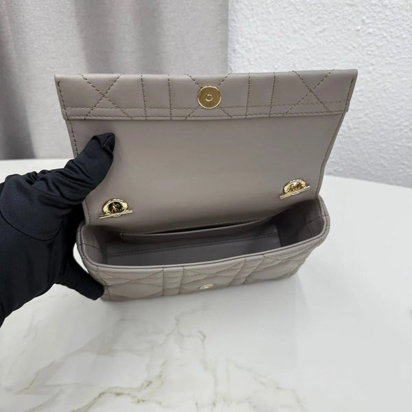 CD 2026 My Tender Dior Top Handle Mini Chain Bag 21cm Lambskin