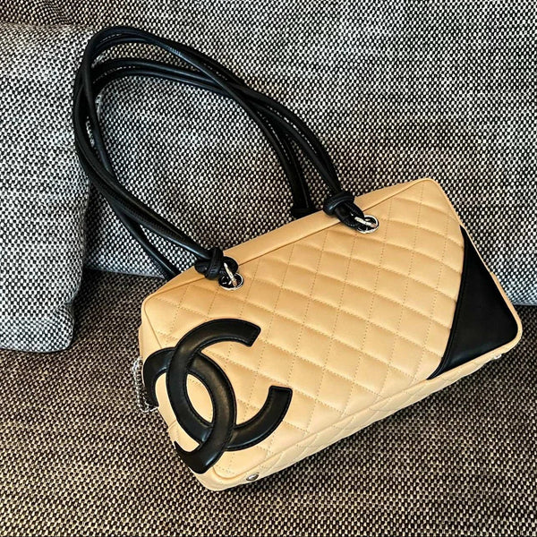 CC 2026 Cambon Ligne Bowling Bag 27cm Calfskin