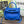 Sac Loewe Amazona 180 24,5 cm en cuir de veau bleu