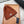 BEANIE HAT IN RED BROWN WOOL 332398