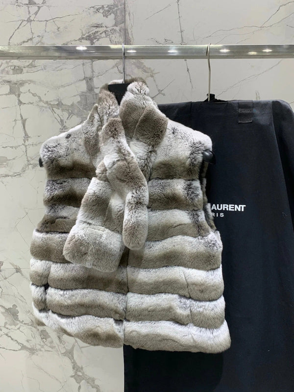 YSL 25S GILET DE FOURRURE STYLE 223