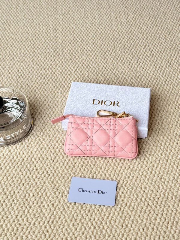 CD 2026 Key Pouch 14.5cm Lambskin