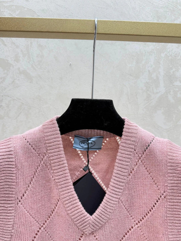 GILET EN MAILLE PRADA 25S 575